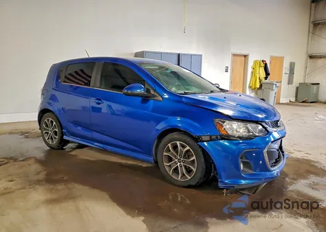 2018 Chevrolet Sonic Lt из США, поврежденный, VIN 1G1JD6SG7J4122525